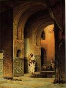 unknow artist Arab or Arabic people and life. Orientalism oil paintings 173 painting